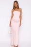 Amelia Lace-Up Corset Maxi Dress - 1