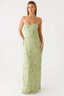Seraphina Beaded Open-Back Maxi Dress - 1