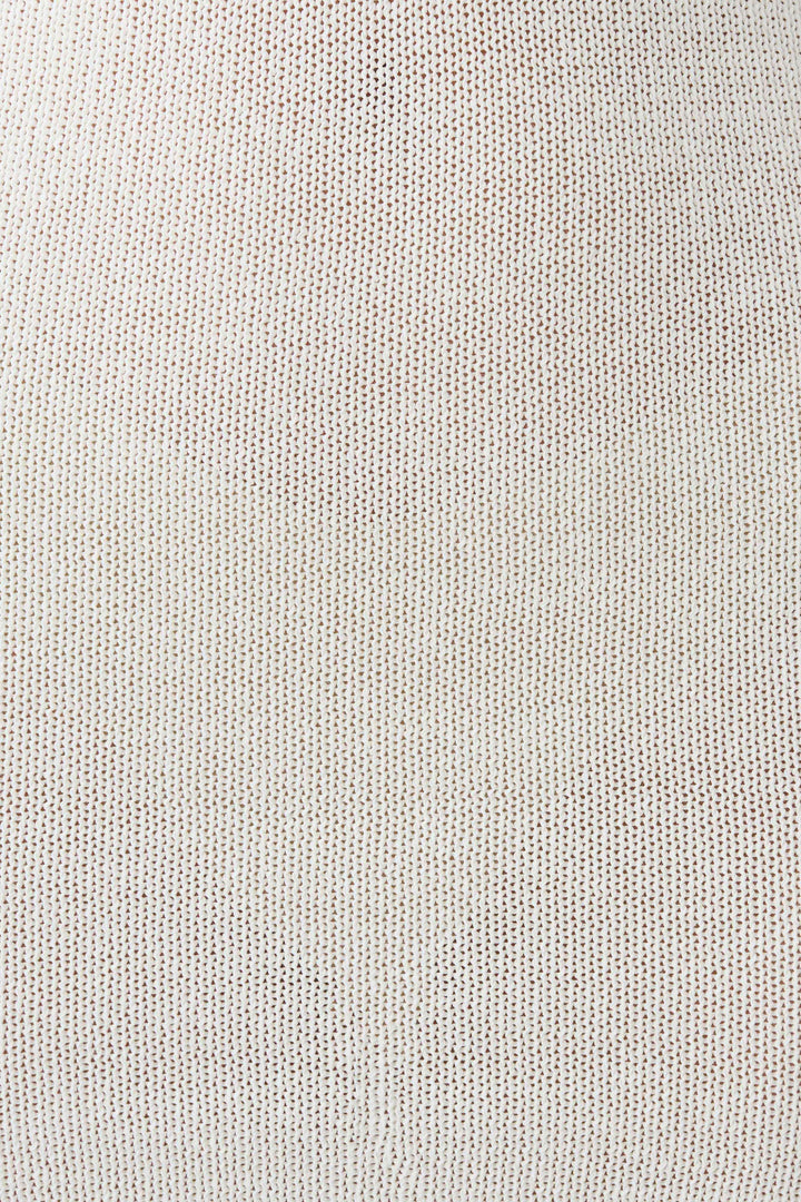 Bohdie Crochet Halter Mini Dress - Ivory