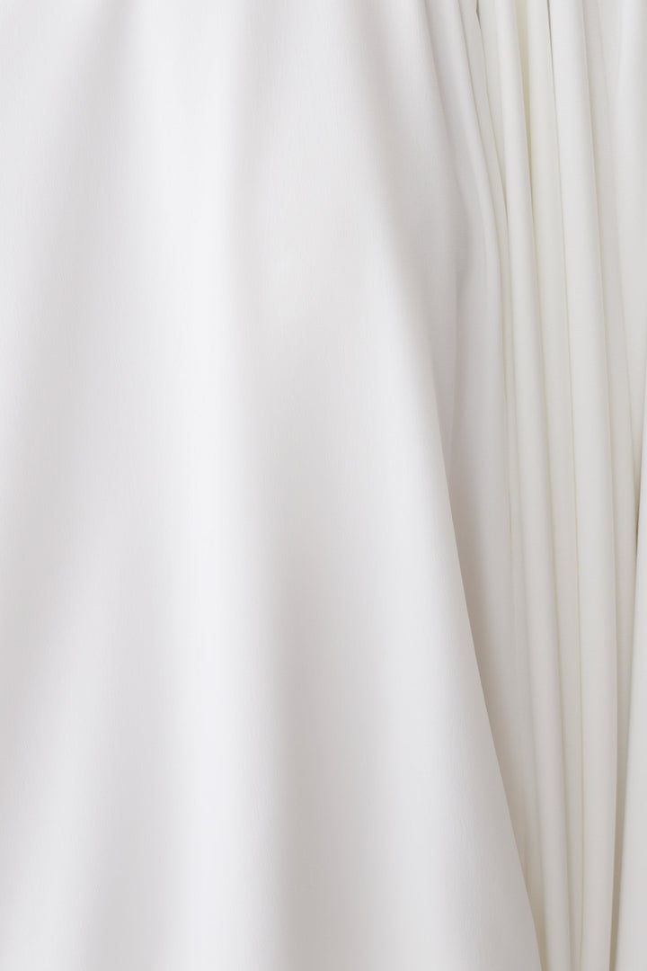Jessy Draped Mini Dress - Ivory
