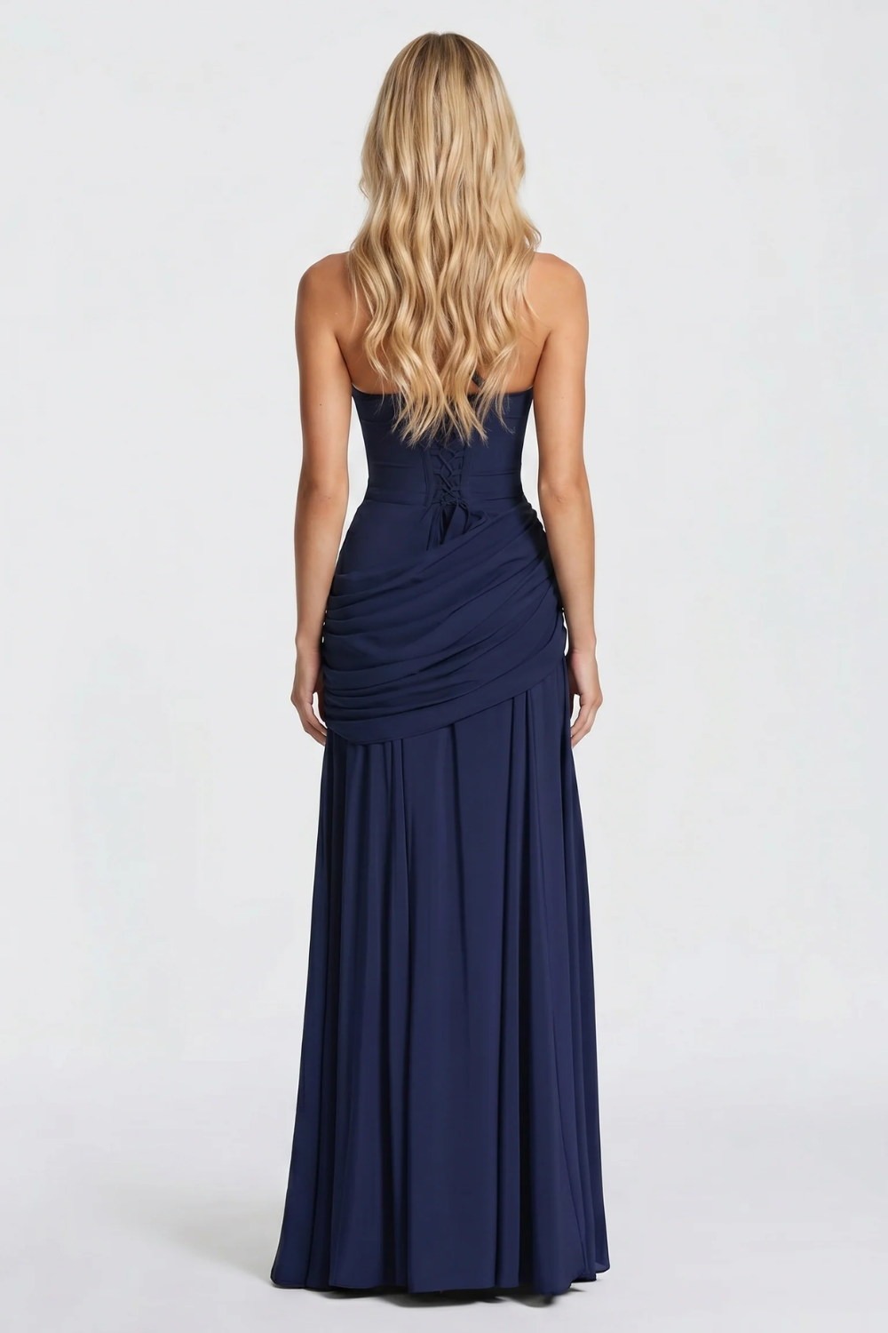 Alessandra Ruched Maxi Dress
