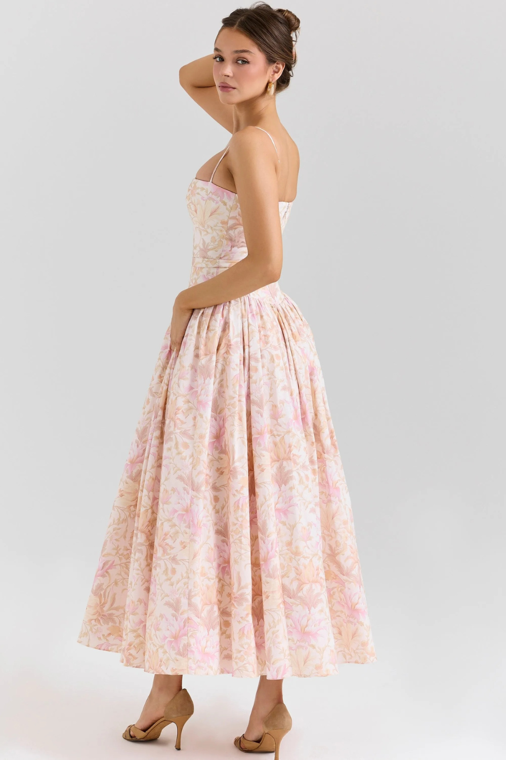 Fleur Cotton Midi Sundress