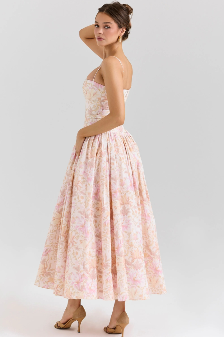 Fleur Cotton Midi Sundress