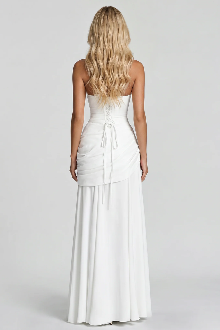Alessandra Ruched Maxi Dress