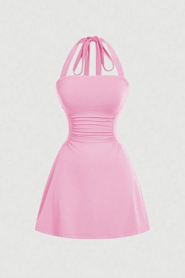 Rosalie Halter Mini Dress