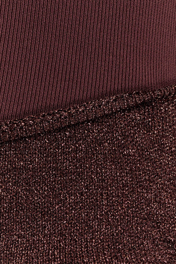 Jasiel Strapless Knit Maxi Dress - Chocolate