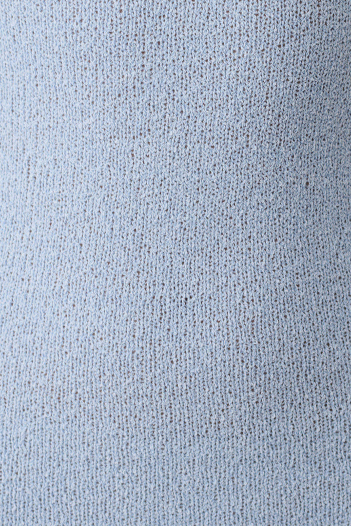Rachael Knit Midi Dress - Light Blue