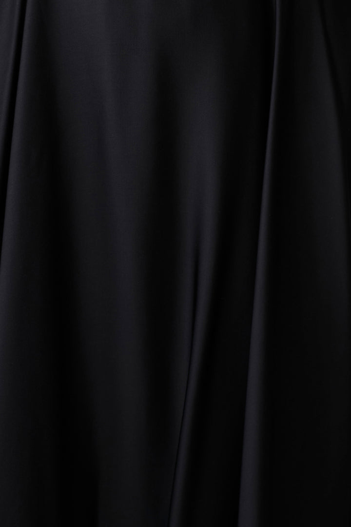 Rebecca Halter Buttoned Maxi Dress - Black