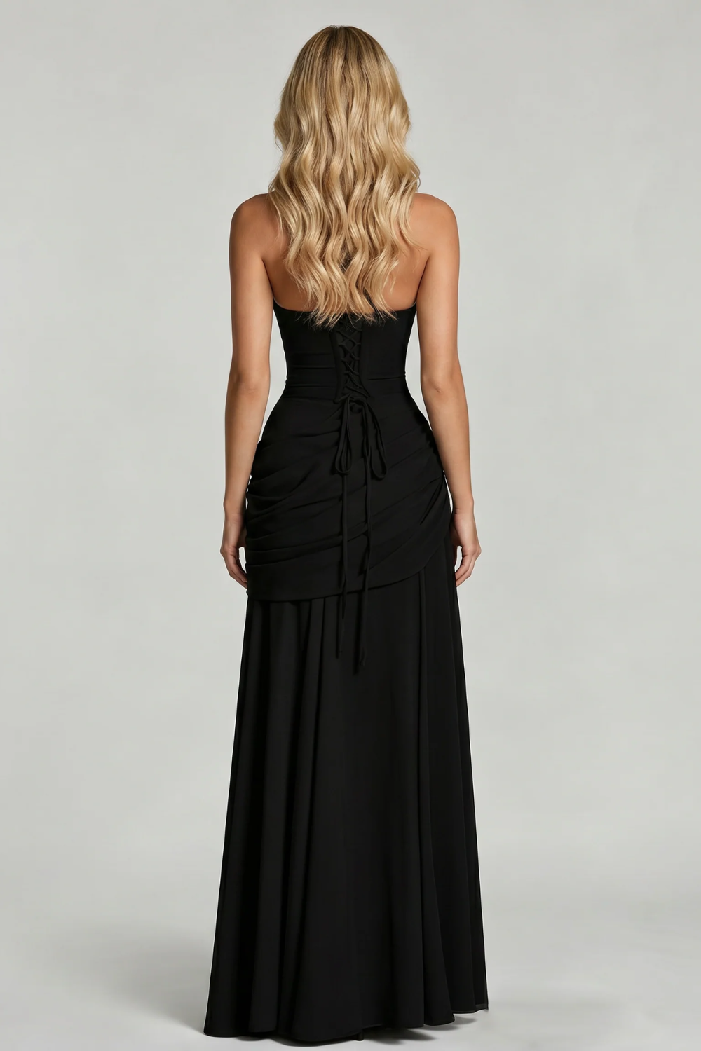 Alessandra Ruched Maxi Dress