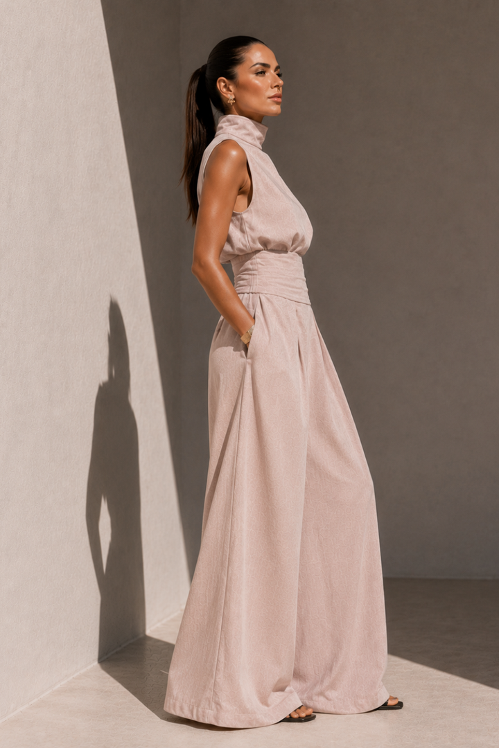 Amara Linen Two-Piece Set
