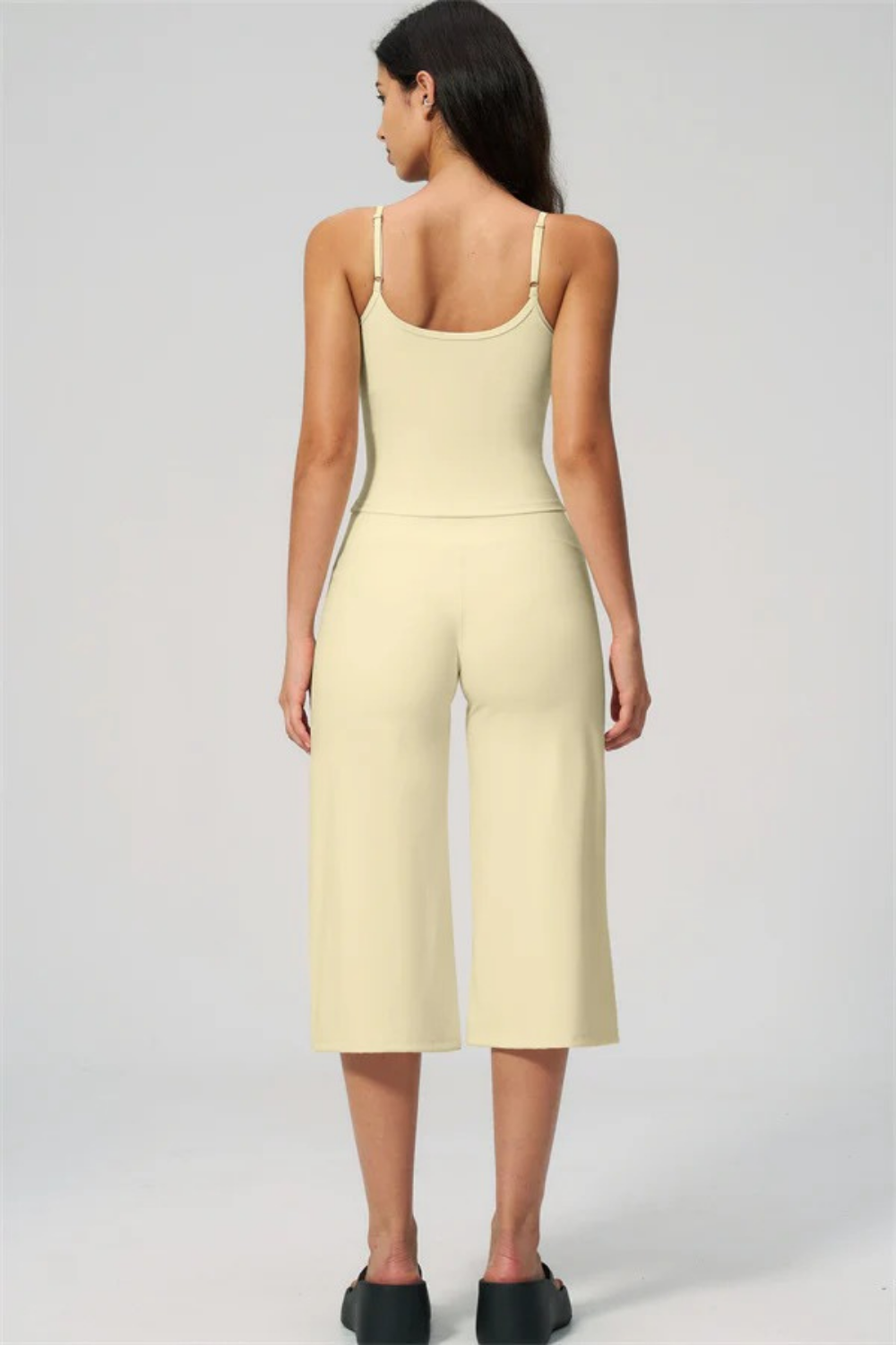Elara Tank & Wide-Leg Crop Set