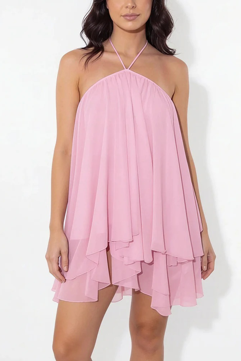 Solene Backless Mini Dress