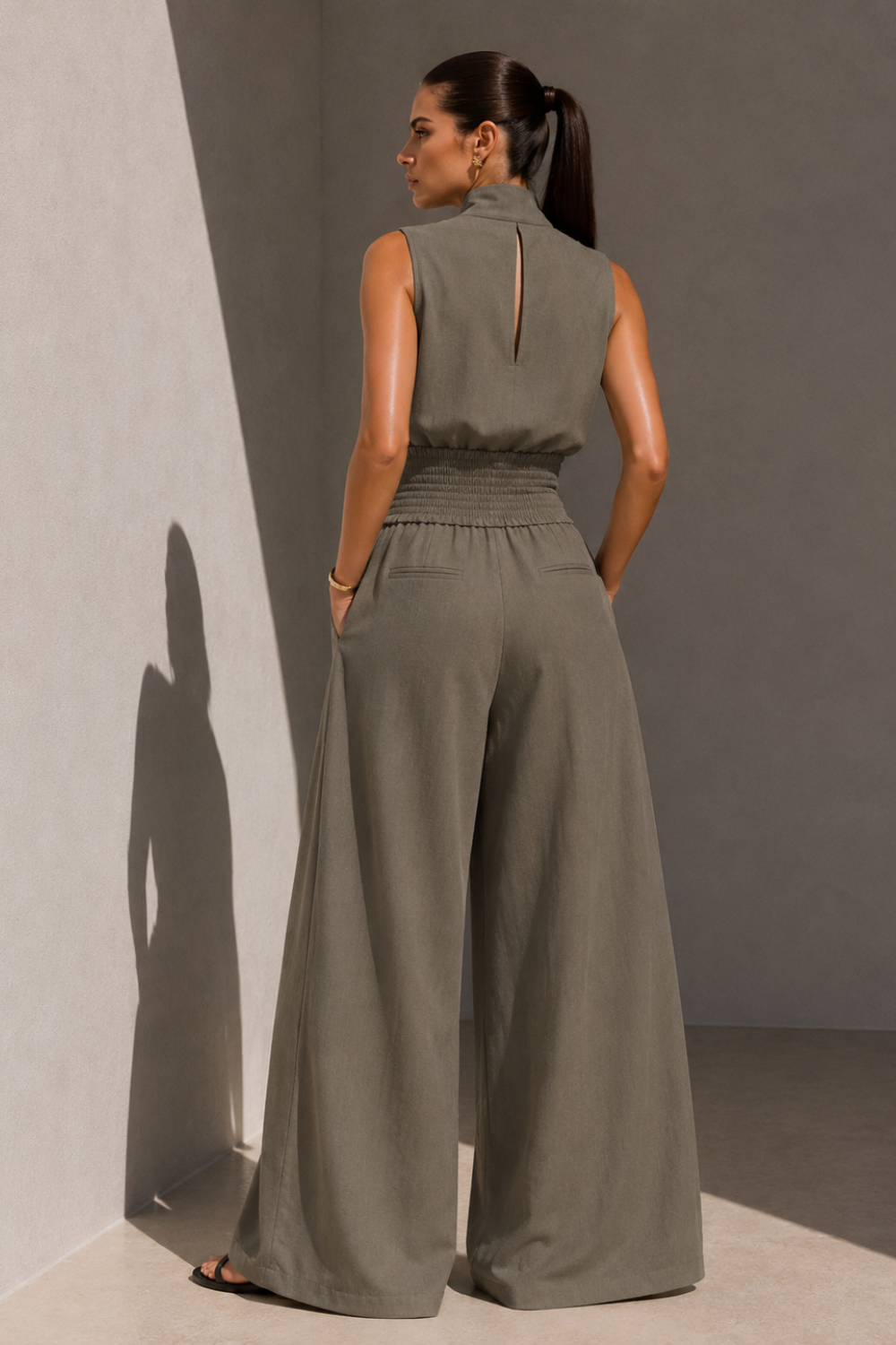 Amara Linen Two-Piece Set
