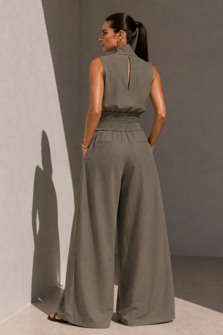 Amara Linen Two-Piece Set