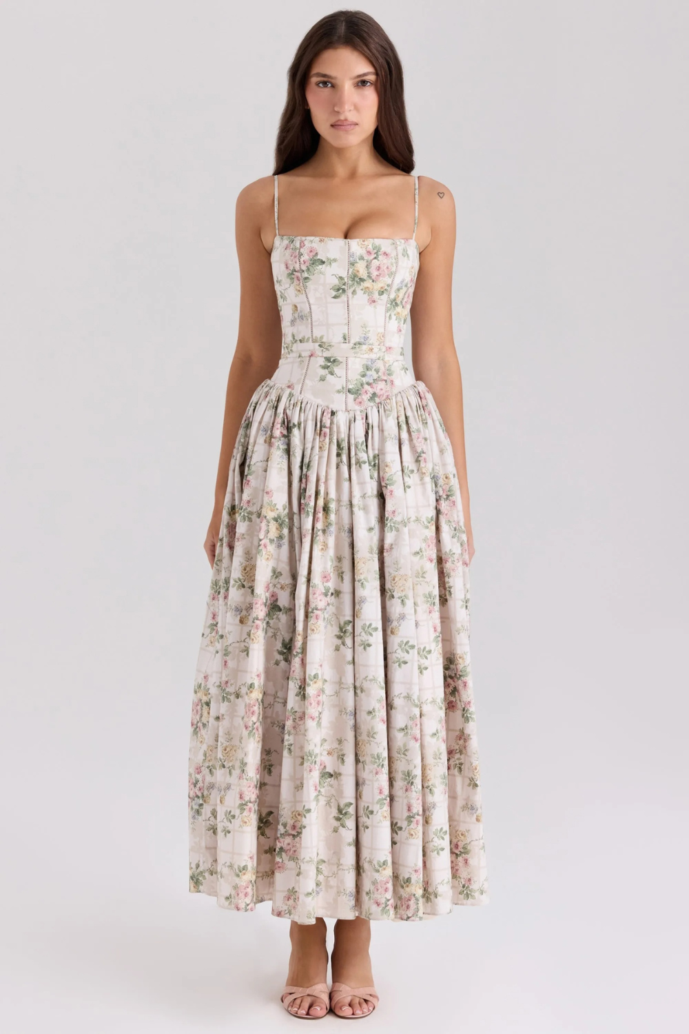 Fleur Cotton Midi Sundress