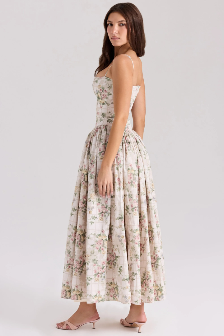 Fleur Cotton Midi Sundress