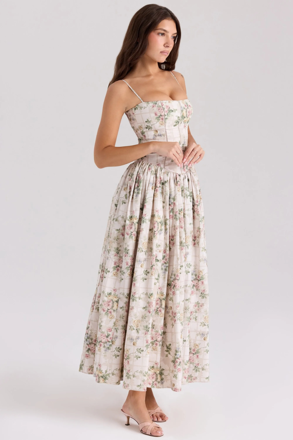 Fleur Cotton Midi Sundress