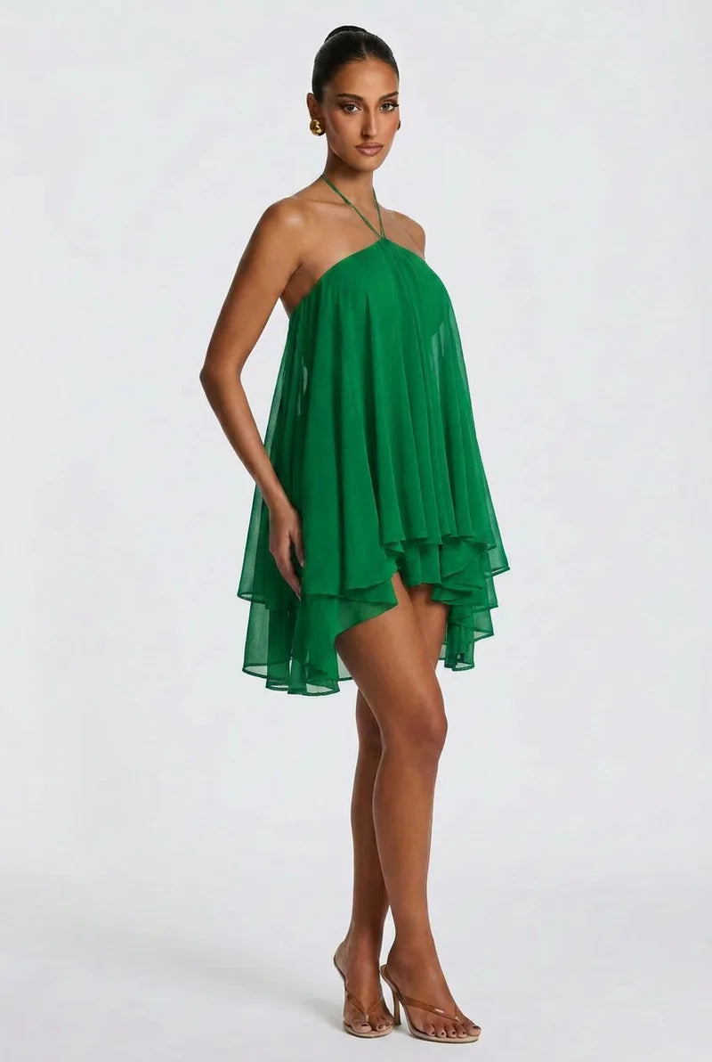 Solene Rückenfreies Minikleid