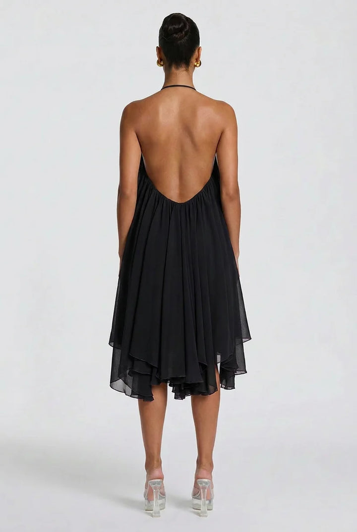 Solene Rückenfreies Minikleid