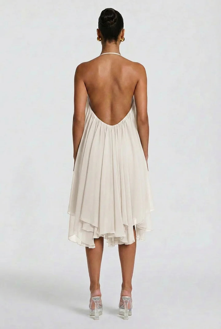 Solene Rückenfreies Minikleid