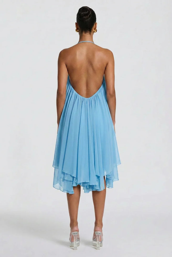 Solene Rückenfreies Minikleid