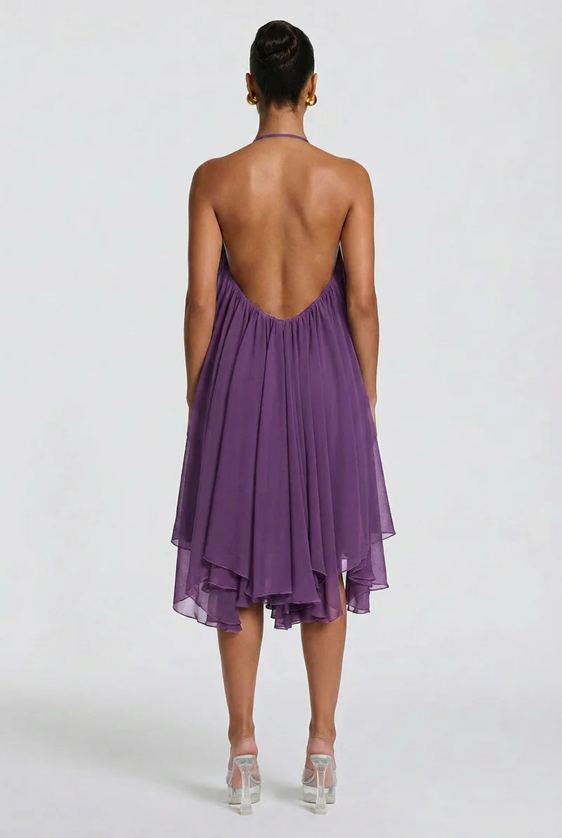 Solene Rückenfreies Minikleid