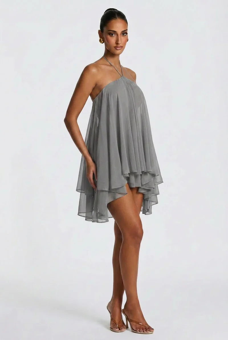 Solene Rückenfreies Minikleid