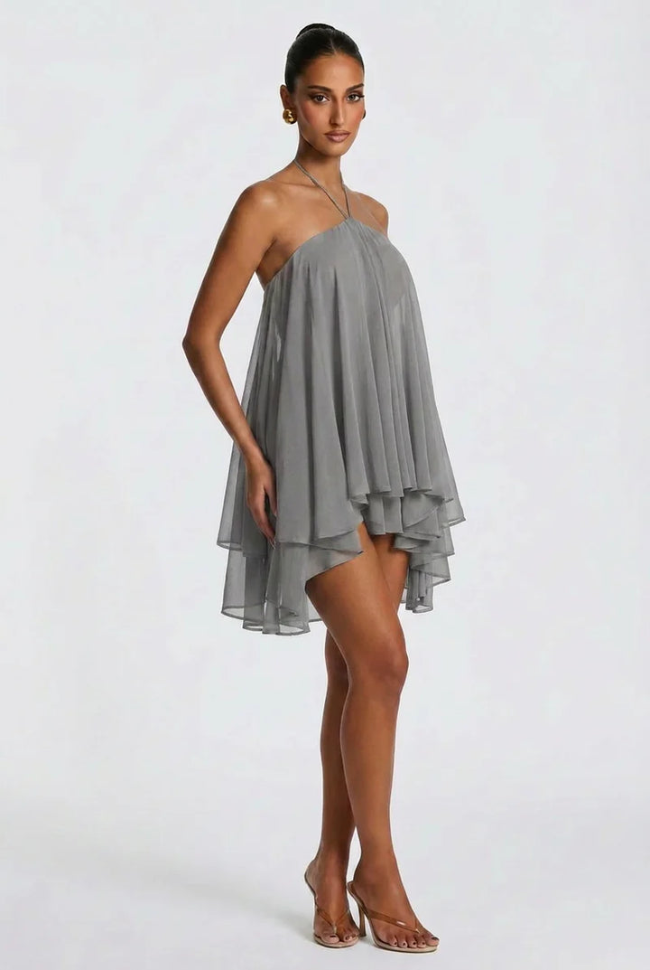 Solene Rückenfreies Minikleid