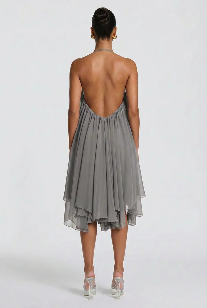 Solene Rückenfreies Minikleid