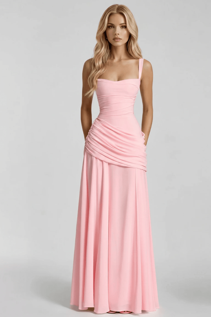 Alessandra Rüschent Maxi-Kleid - 1