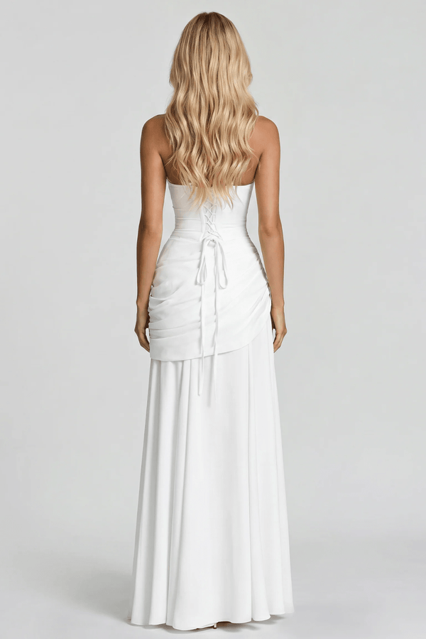 Alessandra Ruched Maxi Dress - 29