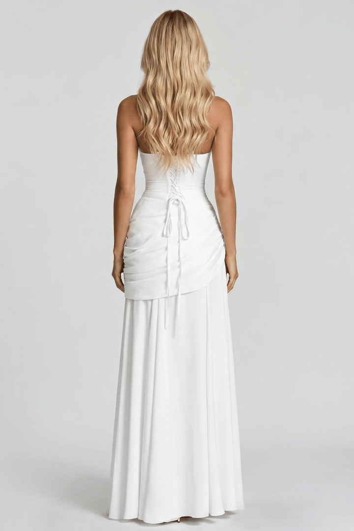 Alessandra Rüschent Maxi-Kleid - 29