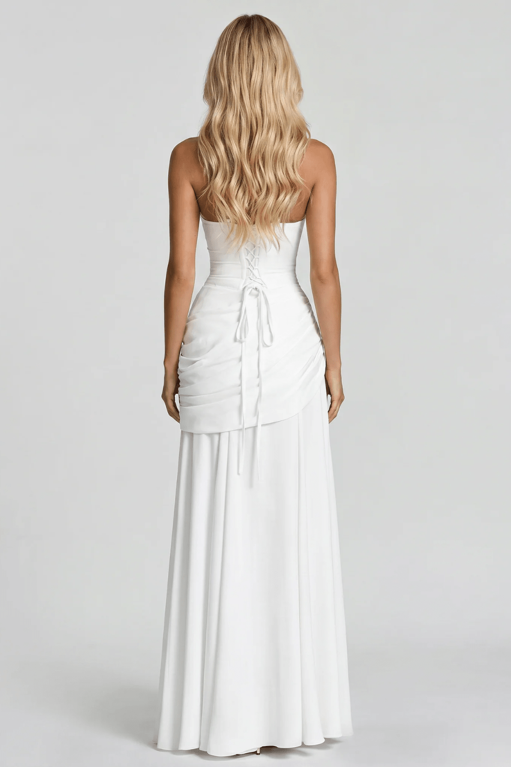Alessandra Rüschentraum Maxi-Kleid - 28