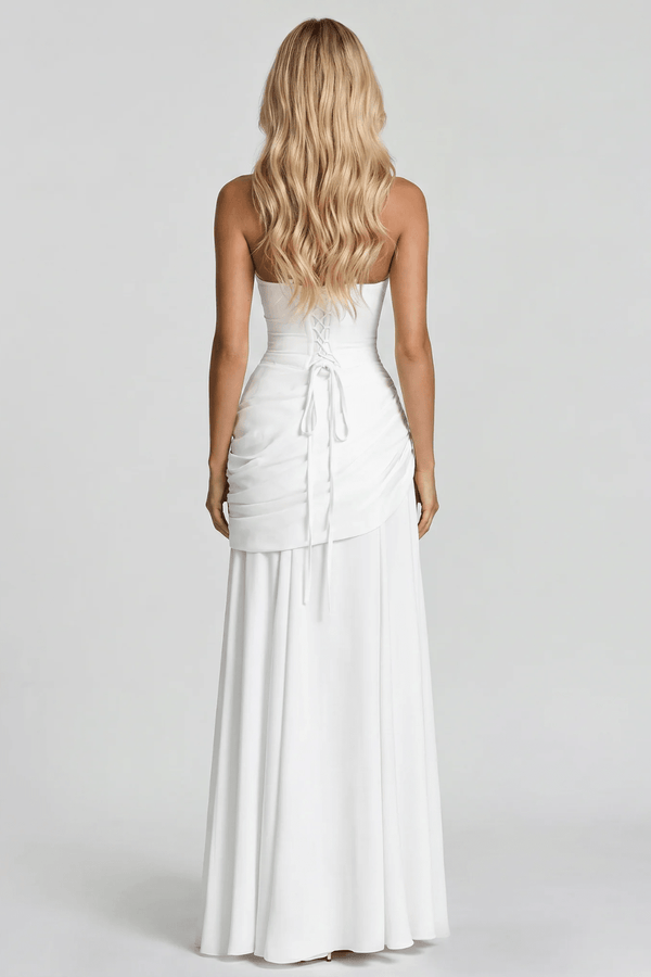 Alessandra Ruched Maxi Dress - 28