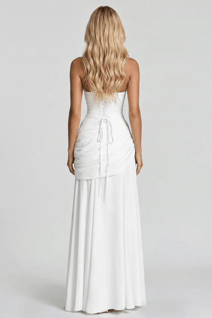 Alessandra Rüschentraum Maxi-Kleid - 28