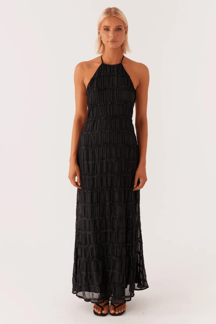 Alessia Lace-Trim Maxi Dress - 13