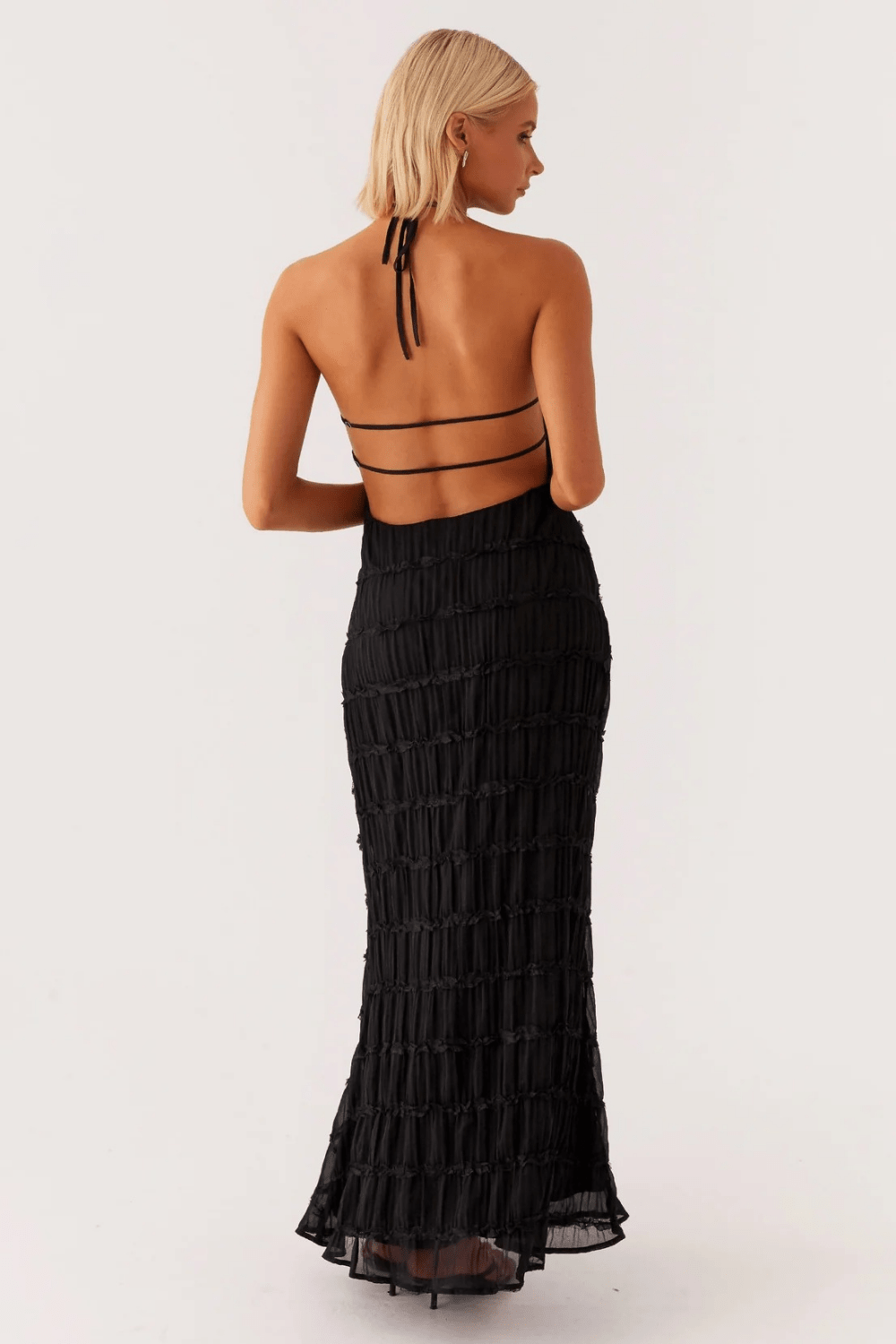 Alessia Lace-Trim Maxi Dress - 17