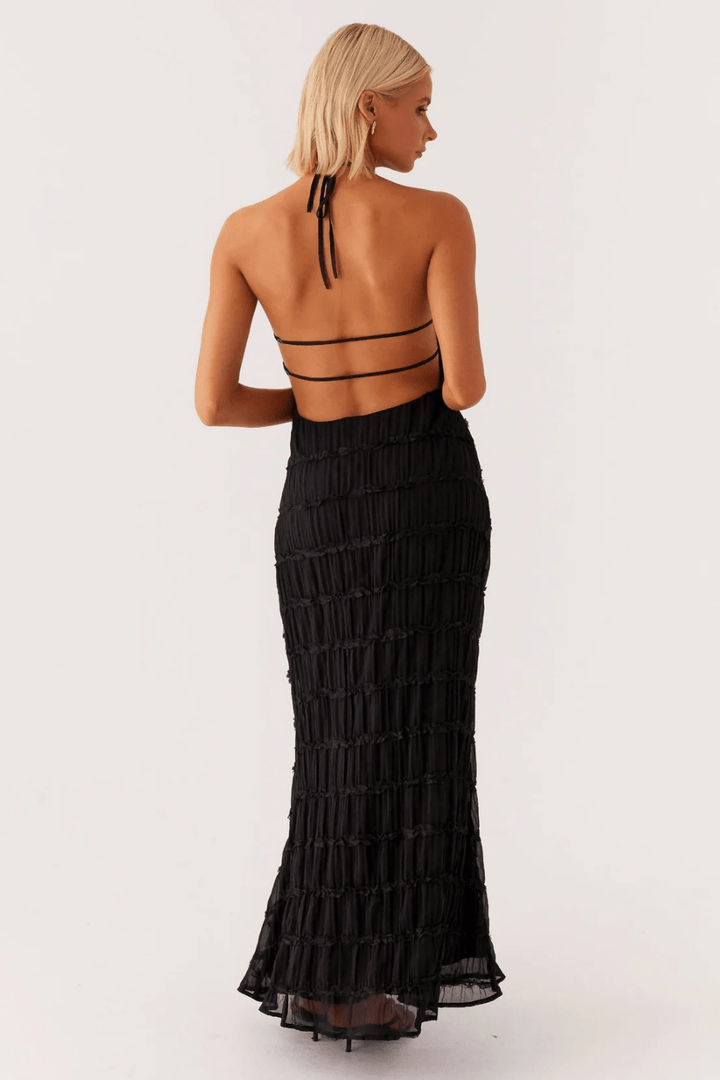 Alessia Lace-Trim Maxi Dress - 17