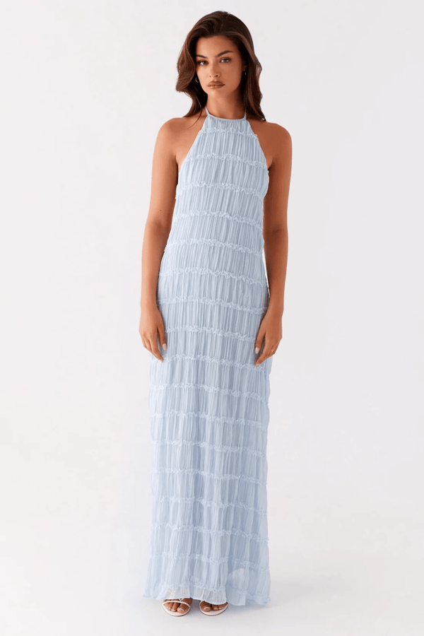 Alessia Lace-Trim Maxi Dress - 1
