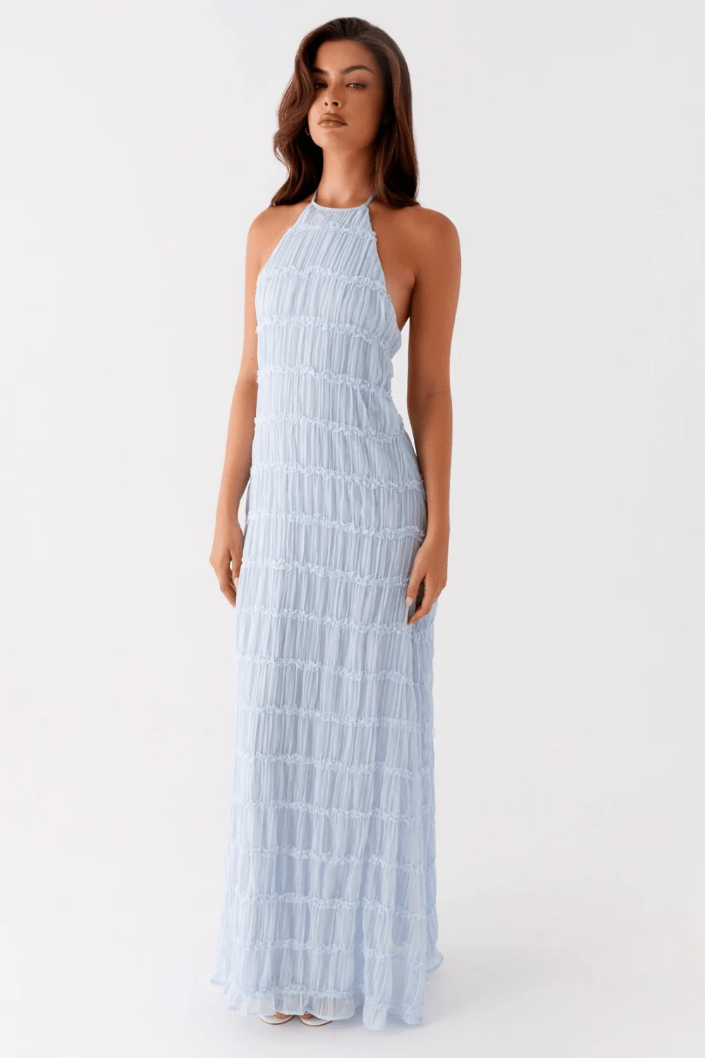 Alessia Lace-Trim Maxi Dress - 2