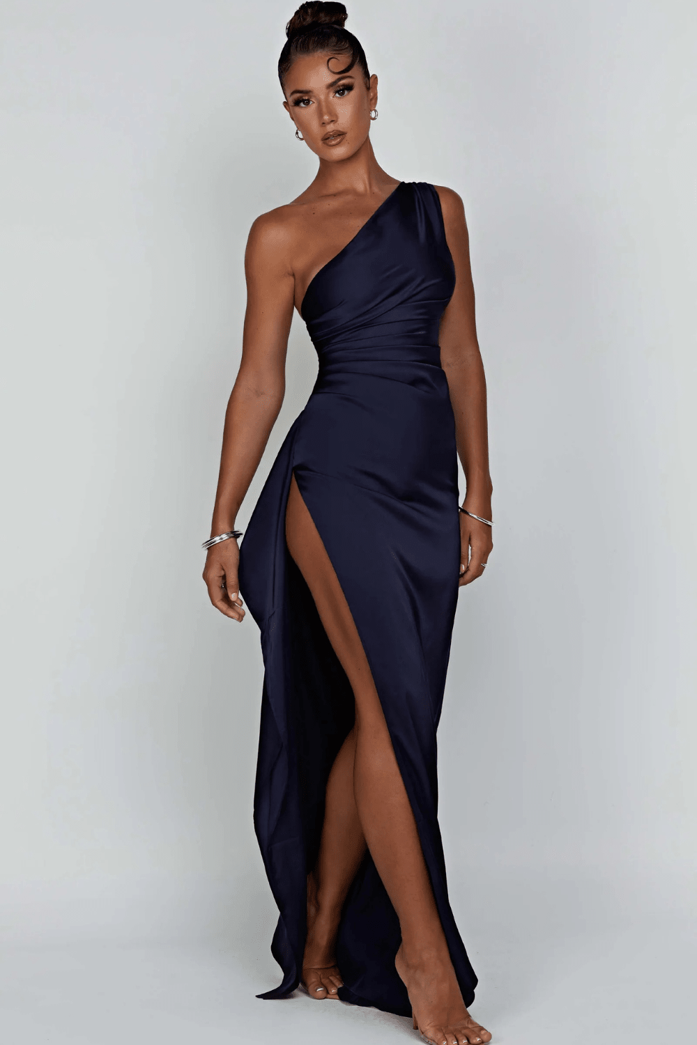 Alessia Satin Maxi Dress - 13