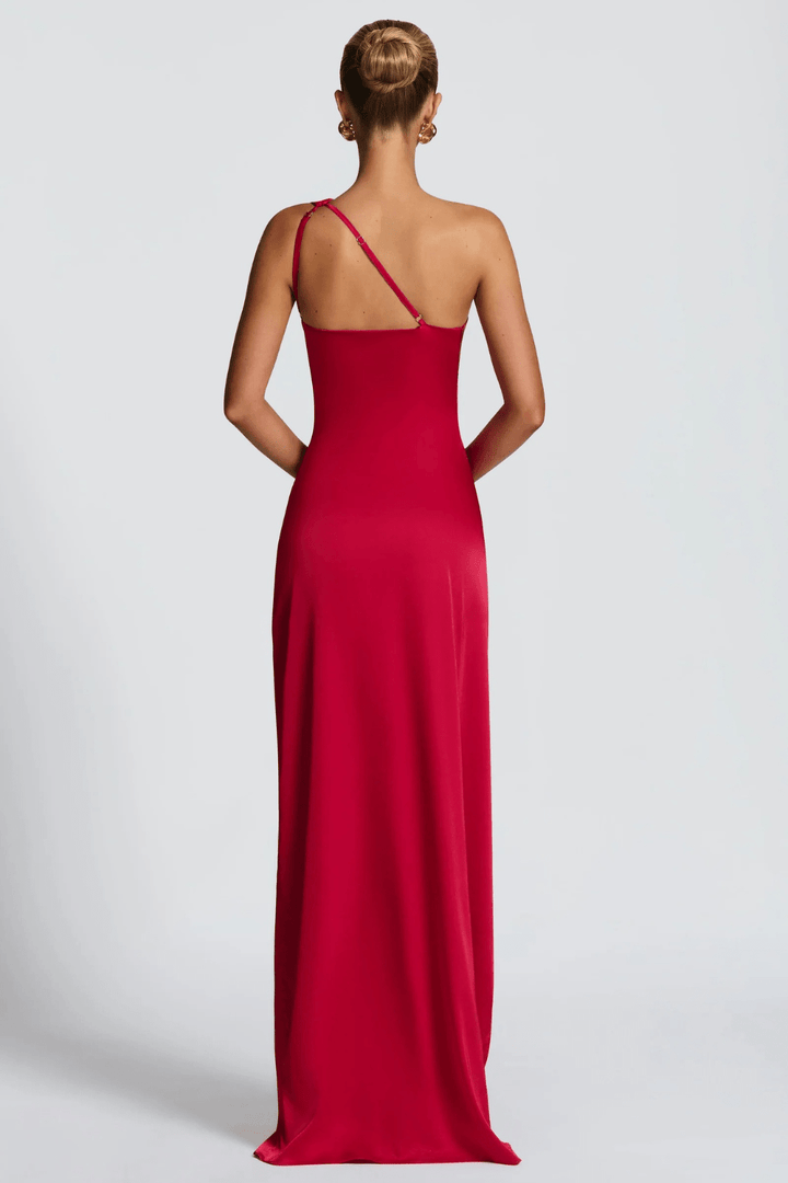 Alessia Satin Maxi Dress - 18