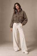 All-Day Comfort Houndstooth Jacket