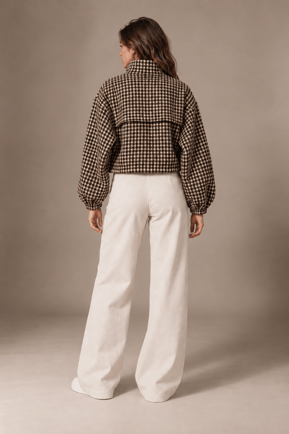 All-Day Comfort Houndstooth Jacket - 2