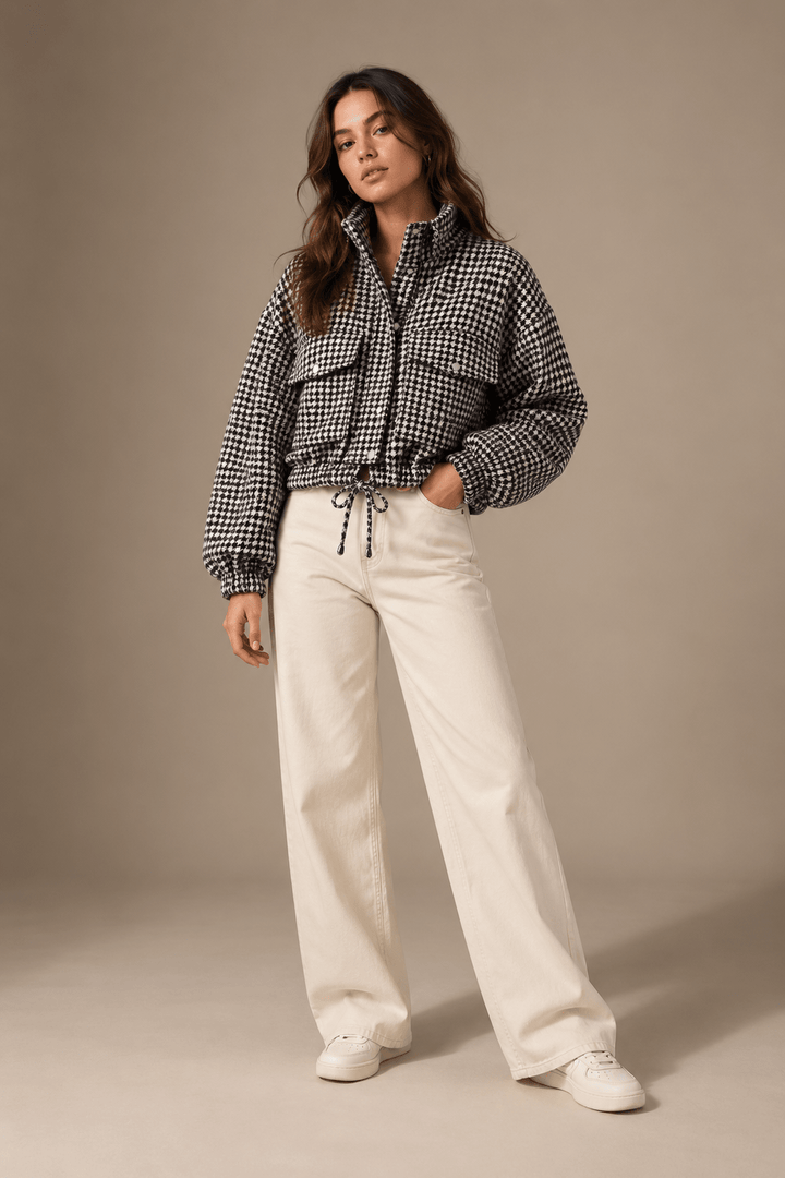 All-Day Comfort Houndstooth Jacket - 5