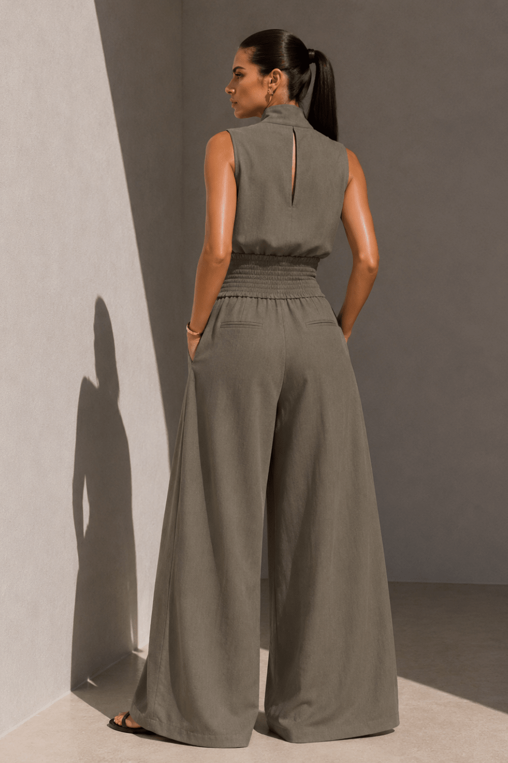 Amara Leinen-Zweiteiliges Set - 14