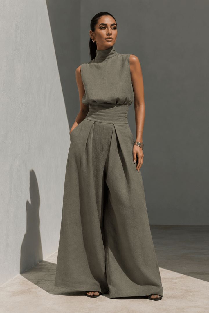 Amara Leinen-Zweiteiliges Set - 13