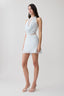 Arra Chiffon And Lace Halter Mini Dress - 2