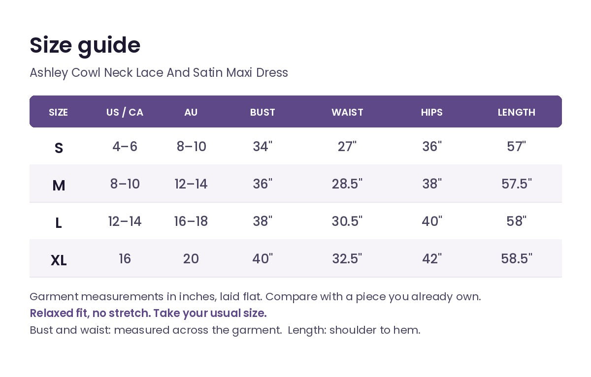 Size guide