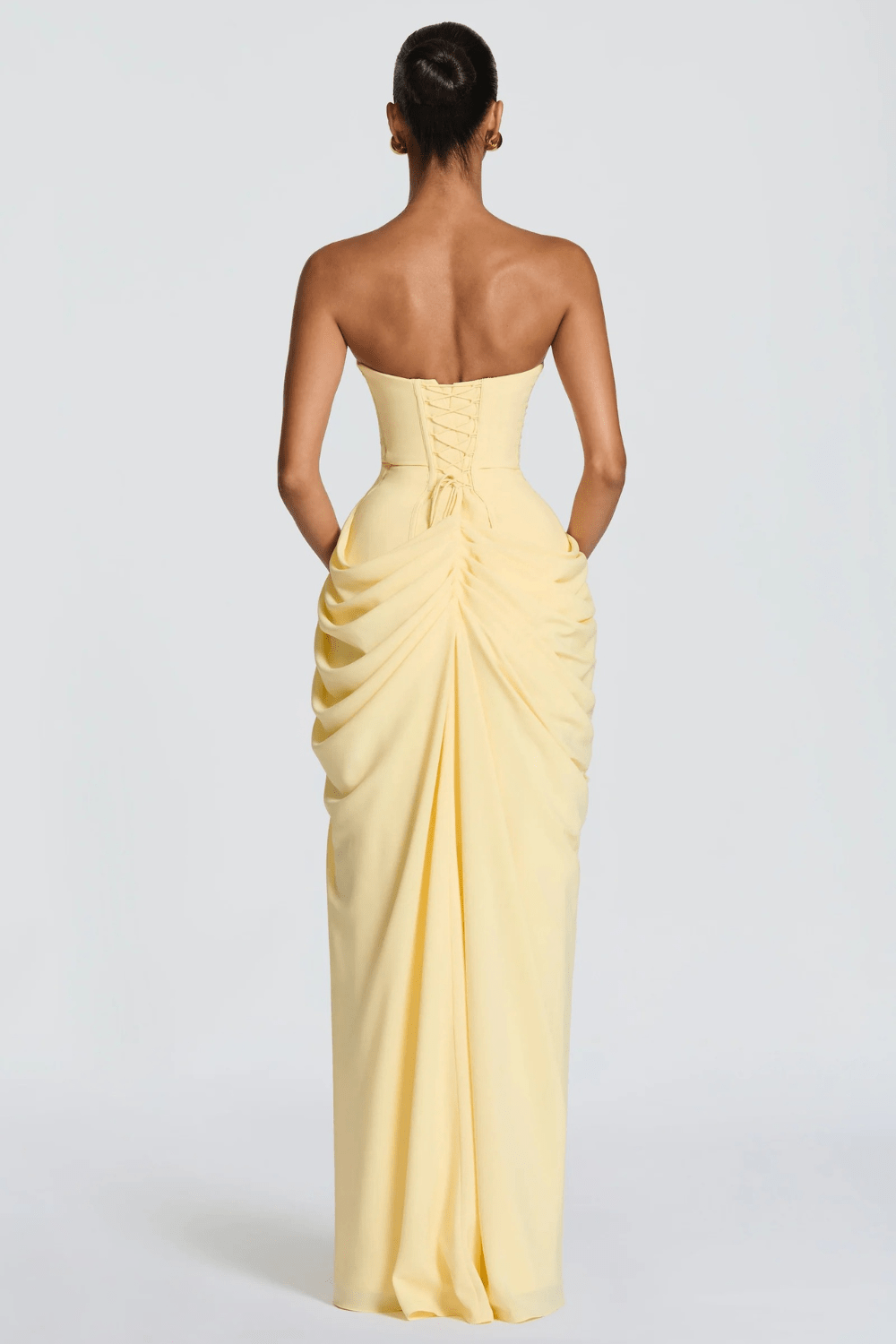Aurora Draped Maxi-Kleid - 3